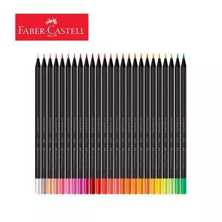 Imagem 1 do produto Kit Ecolápis Faber-Castell Supersoft 100 Cores