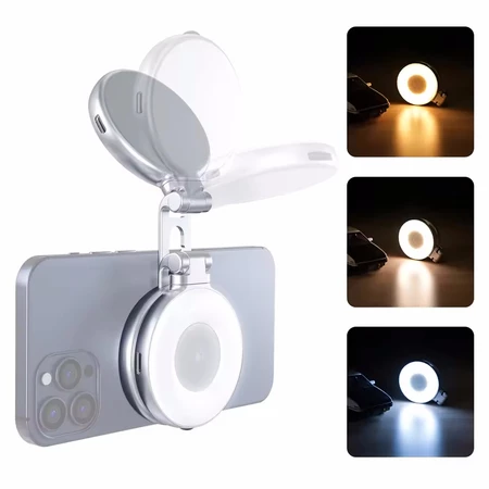 Luz Magnética Dobrável para Selfie