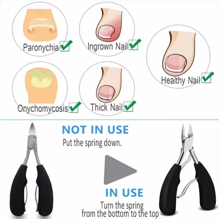 Imagem 5 do produto Alicate Profissional para Unhas dos Pés