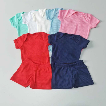 Imagem 6 do produto Kit Pagão Bebê 6 Peças 100% Algodão