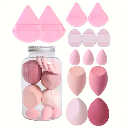 Conjunto de Esponjas de Maquiagem