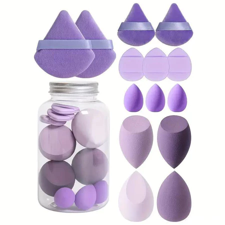 Imagem 2 do produto Conjunto de Esponjas de Maquiagem