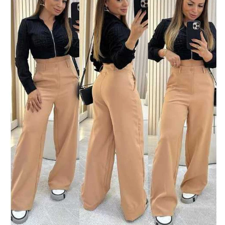 Imagem 5 do produto Calça Pantalona Wide Leg Alfaiataria Premium