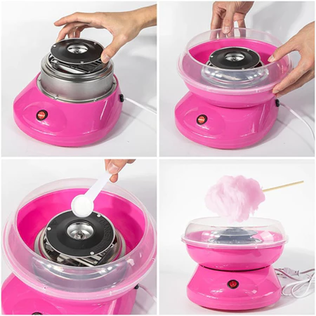 Imagem 1 do produto Máquina de Algodão Doce Portátil 110V