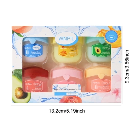 Imagem 3 do produto Conjunto de Batons Hidratantes 6 Aromas
