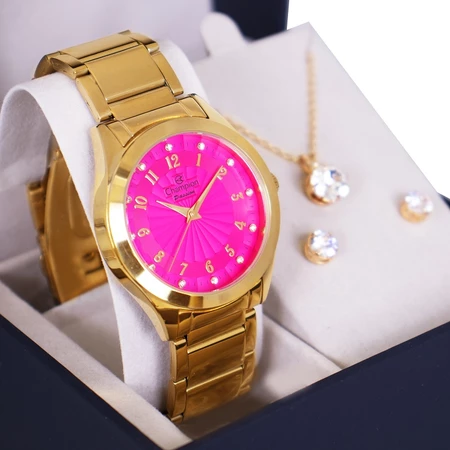 Imagem 2 do produto Relógio Champion Feminino Dourado