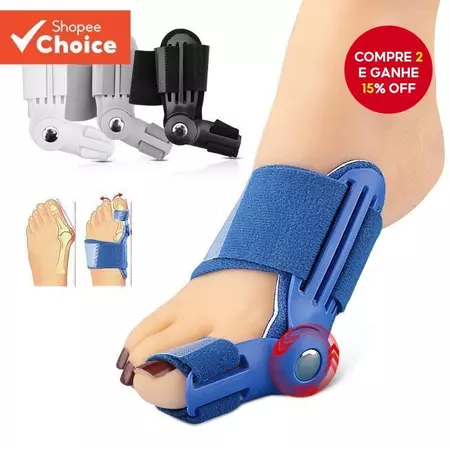 Imagem 2 do produto Tala Ajustável para Joanete Corretor Ortopédico