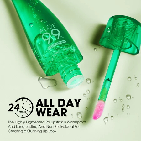 Imagem 2 do produto Óleo Labial LANGMANNI Aloe Cor e Hidratação