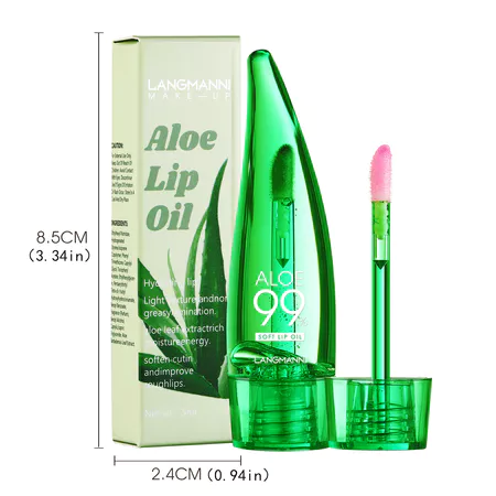 Imagem 5 do produto Óleo Labial LANGMANNI Aloe Cor e Hidratação
