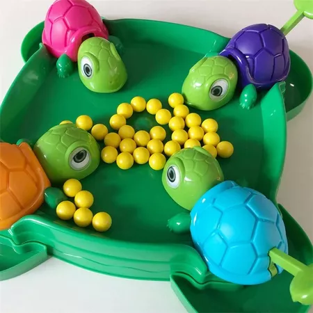 Tartarugas Comendo Feijões Brinquedo Educativo