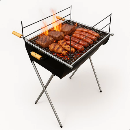 Imagem 2 do produto Churrasqueira a Carvão com Grelha Inclusa
