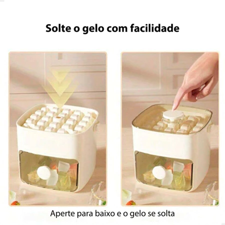 Imagem 3 do produto Dispenser de Gelo Bandeja Caixa 48 Cubos