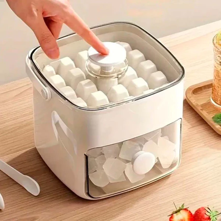 Dispenser de Gelo Bandeja Caixa 48 Cubos