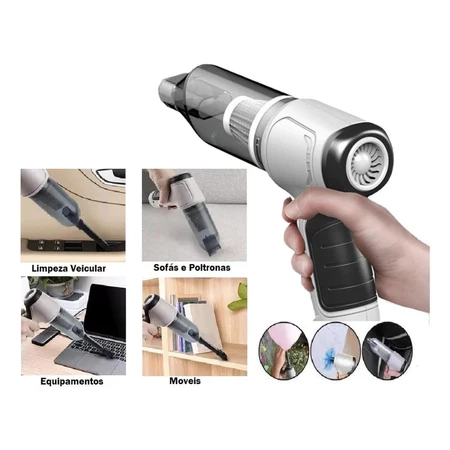 Imagem 1 do produto Aspirador e Soprador Portátil 4 em 1