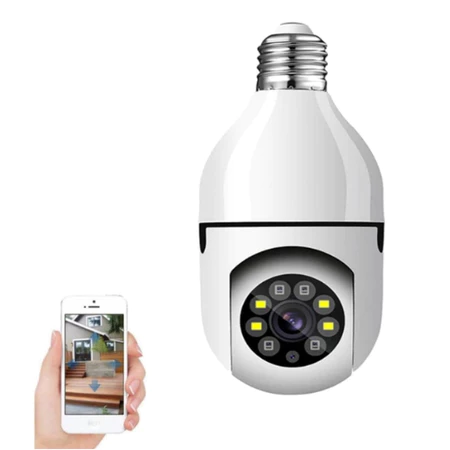 Imagem 1 do produto Kit 2 Mini IP Câmeras Wi-Fi Controle pelo App