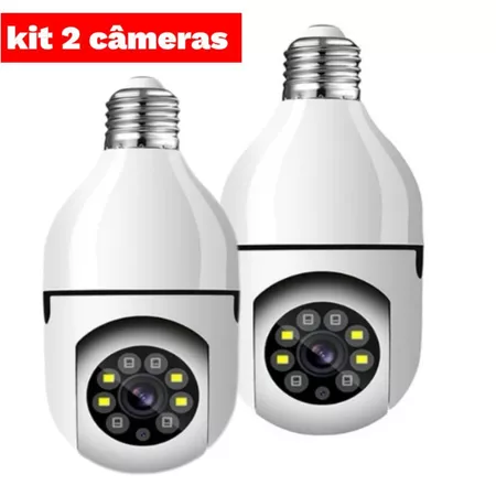Imagem 5 do produto Kit 2 Mini IP Câmeras Wi-Fi Controle pelo App