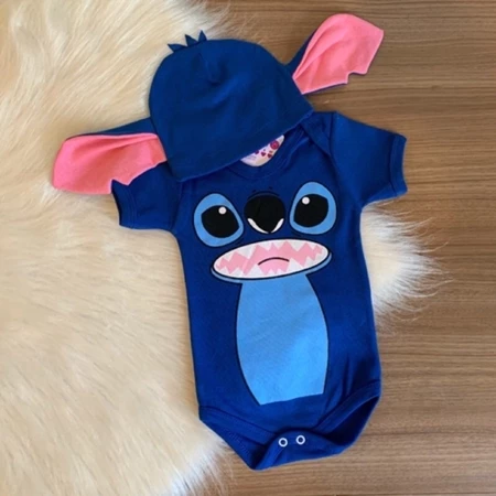 Imagem 3 do produto Body Infantil Temático com Touca