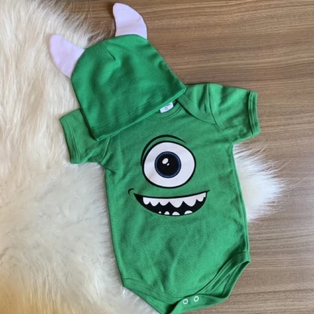 Imagem 4 do produto Body Infantil Temático com Touca