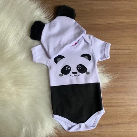 Imagem 5 do produto Body Infantil Temático com Touca