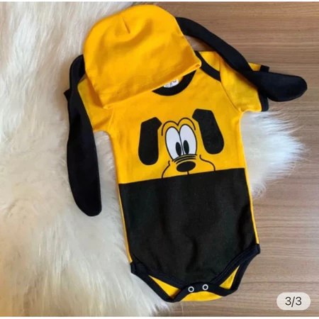 Imagem 6 do produto Body Infantil Temático com Touca