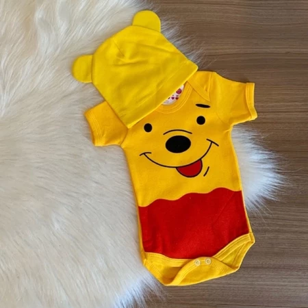 Imagem 7 do produto Body Infantil Temático com Touca