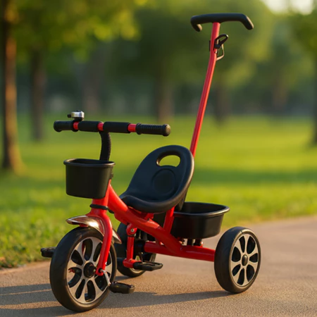 Imagem 4 do produto Triciclo Infantil Luxo com 02 Cestinhas