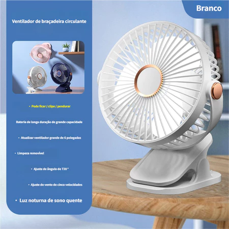Imagem 3 do produto Ventilador Elétrico Silencioso com Clipe