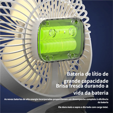 Imagem 4 do produto Ventilador Elétrico Silencioso com Clipe