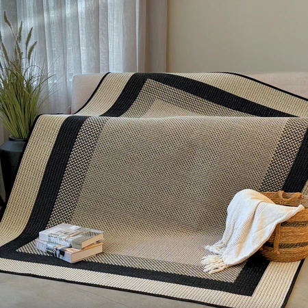 Imagem 2 do produto Tapete Sala Sisal Luxo 2,00x2,50 Antialérgico