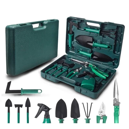 Kit de Jardinagem Completo com 10 Ferramentas