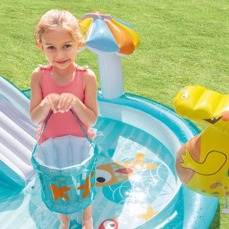 Imagem 1 do produto Piscina Inflável Playground Jacaré