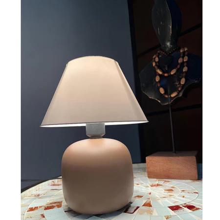 Imagem 3 do produto Abajur de Cerâmica Porcelana Bivolt