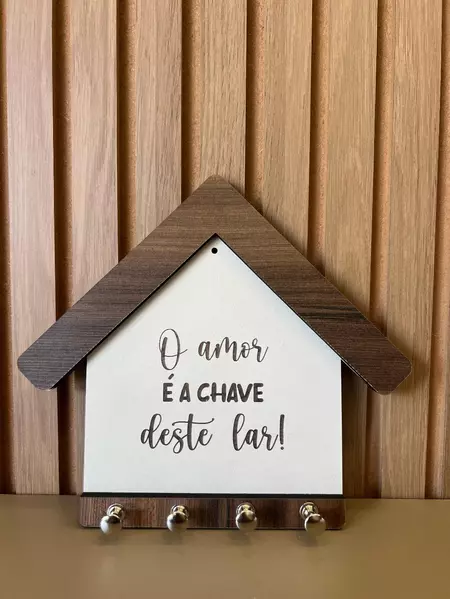 Imagem 4 do produto Porta Chaves de Parede Casinha
