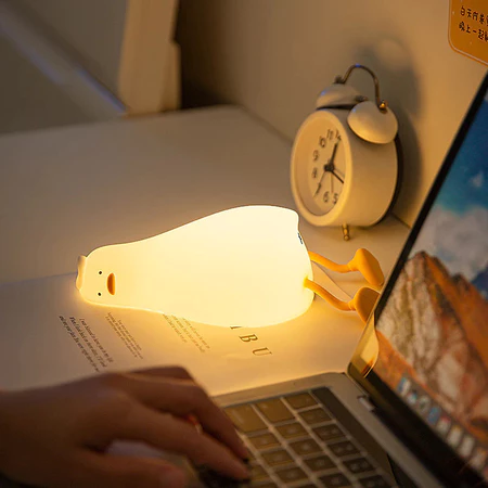 Imagem 1 do produto Lâmpada Led de Silicone Desenho De Pato