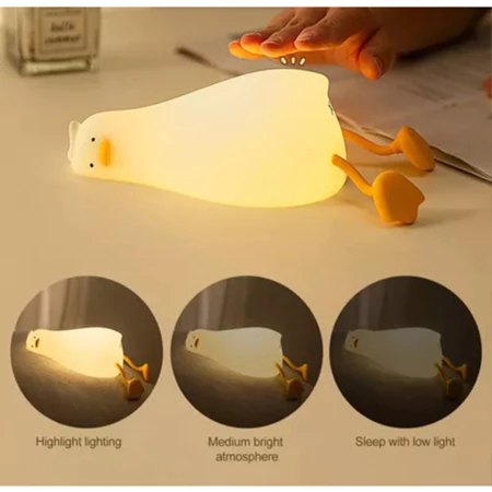 Imagem 3 do produto Lâmpada Led de Silicone Desenho De Pato