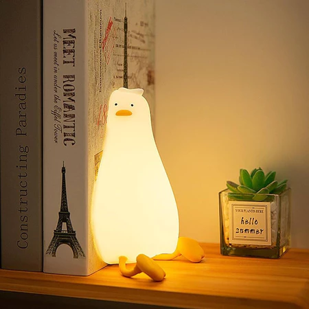 Lâmpada Led de Silicone Desenho De Pato