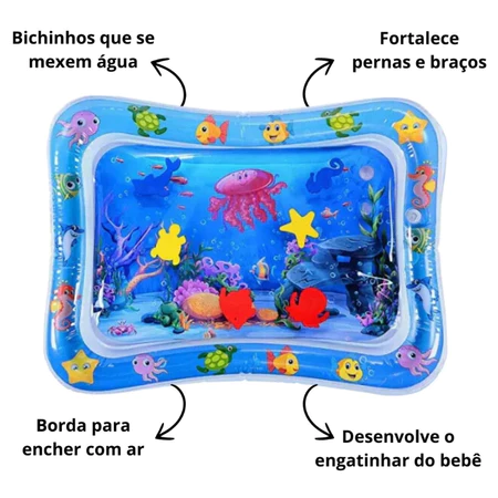 Imagem 2 do produto Tapete de Água Inflável Infantil