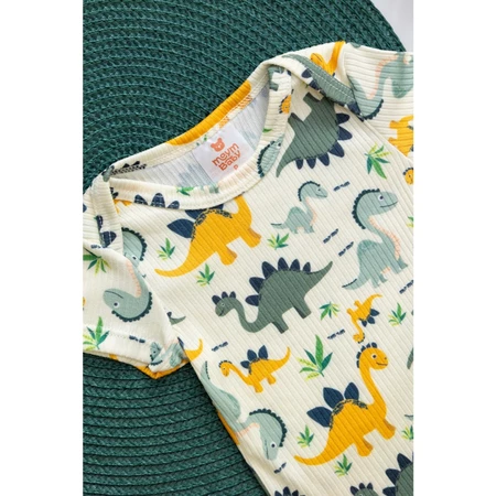 Imagem 1 do produto Conjunto Bebê Verão Body Dino Verde