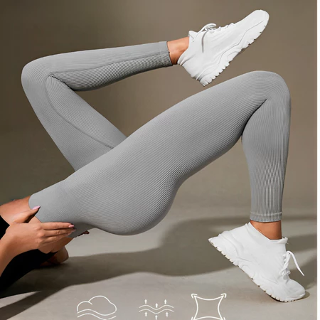 Calça Legging Canelada Sem Costura