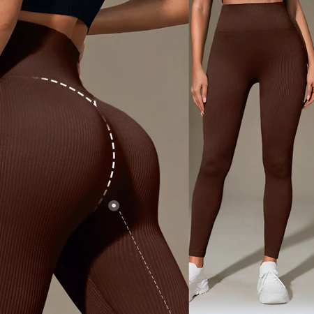 Imagem 4 do produto Calça Legging Canelada Sem Costura