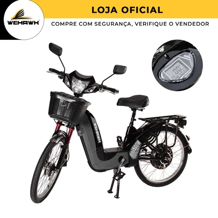 Bicicleta Scooter Elétrica WeHawk 500W