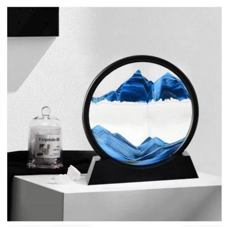 Imagem 2 do produto Pintura de Areia Vidro Ampulheta 3D Decoração