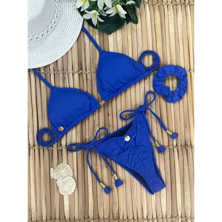 Imagem 2 do produto Biquíni Top Adulto Cortininha com Bojo Removível