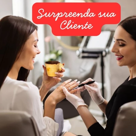 Imagem 1 do produto Kit 12 Xícaras CaféCup Marvi Comestível