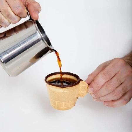 Imagem 3 do produto Kit 12 Xícaras CaféCup Marvi Comestível
