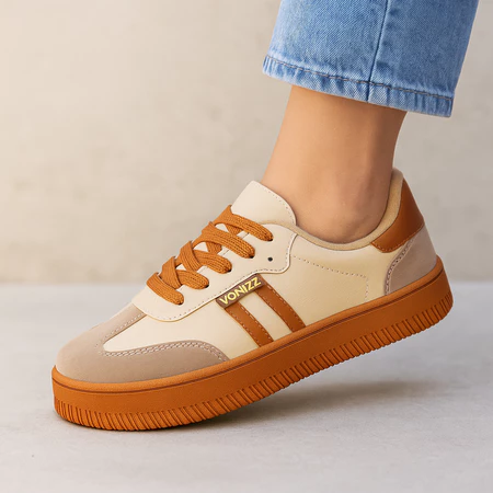 Tênis Feminino Couro Vonizz Acabamento Premium