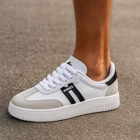 Imagem 4 do produto Tênis Feminino Couro Vonizz Acabamento Premium