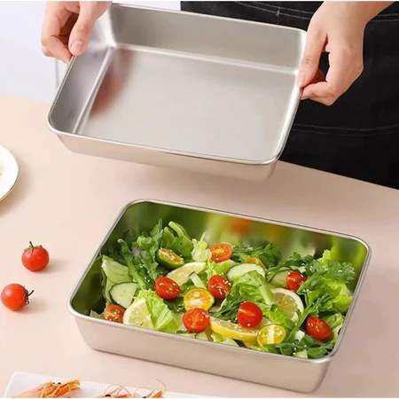 Imagem 4 do produto Recipiente Hermético de Inox com Tampa Transparente