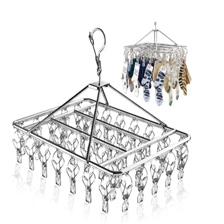 Imagem 2 do produto Varal Inox 360° com 40 Prendedores