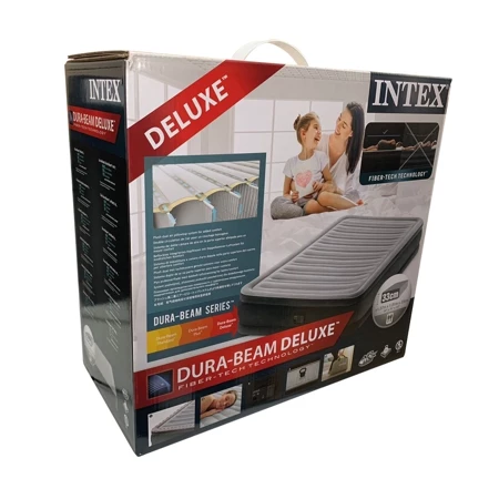 Imagem 2 do produto Cama Colchão Inflável Casal Intex com Bomba Elétrica